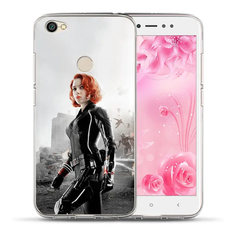 18 Роскошный чехол Marvel с героями Мстителей для Xiaomi Redmi 3S 4X Mi 6 A1 5X Note 3 4 4X 5A 5 Plus Pro Prime Coque Etui Fundas - Цвет: 18