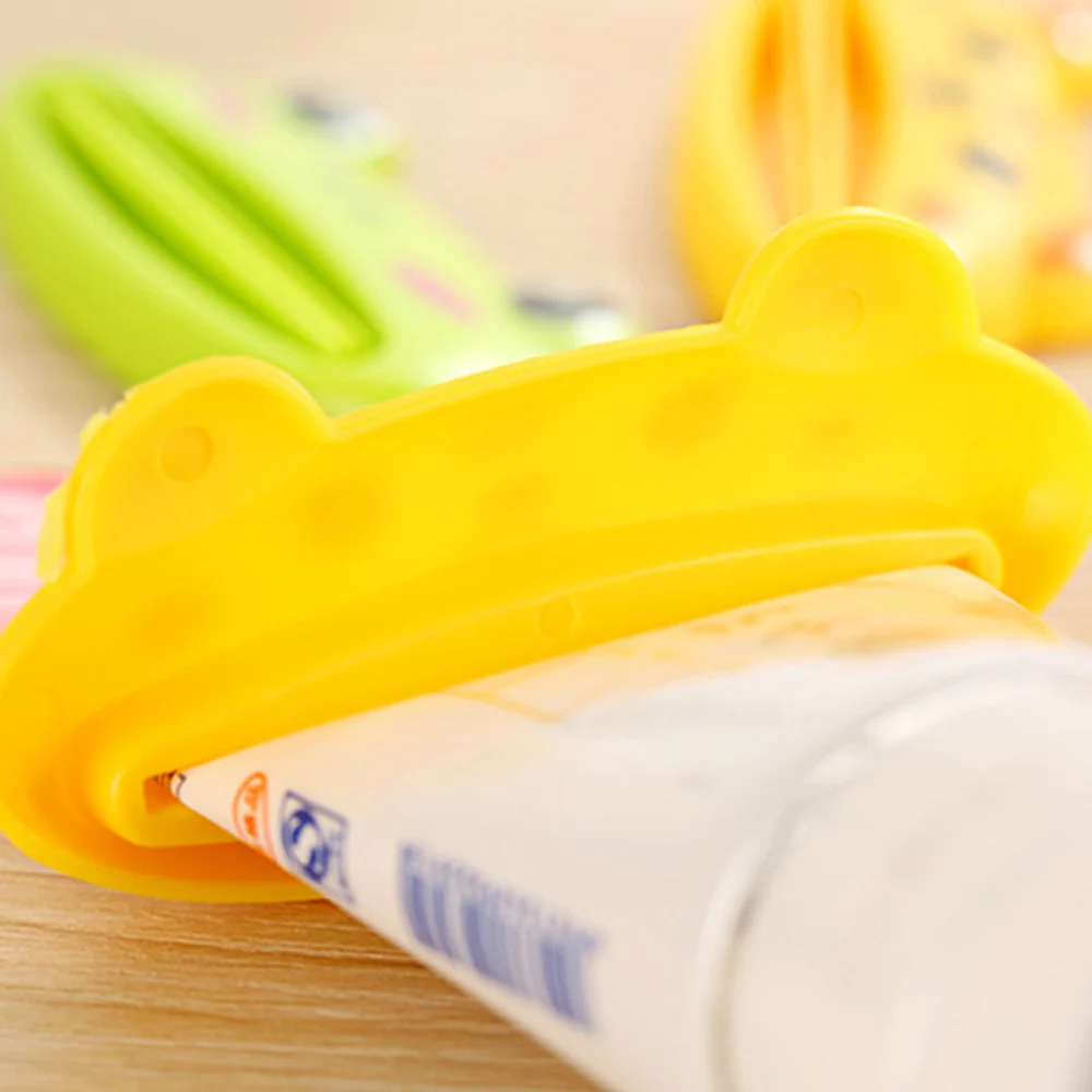 2 шт. многофункциональный дозатор для зубной пасты с милыми животными легко