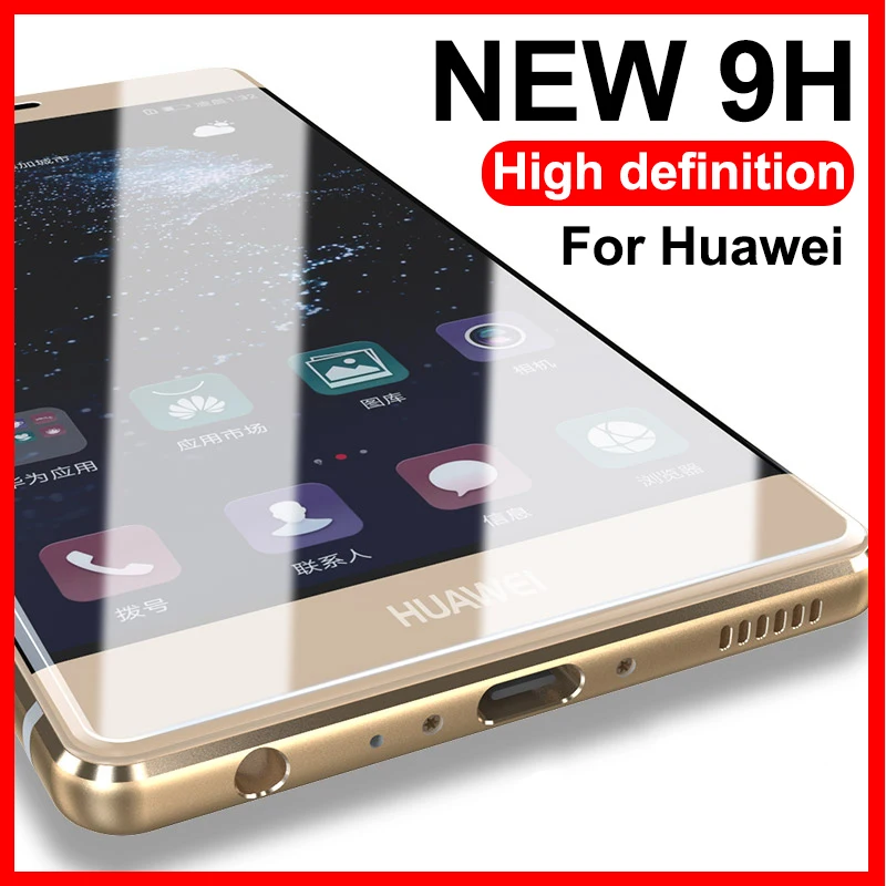 9H стекло для Huawei Mate 10 lite закаленное 9 Pro Защита экрана Honor стекло|Защитные стёкла и