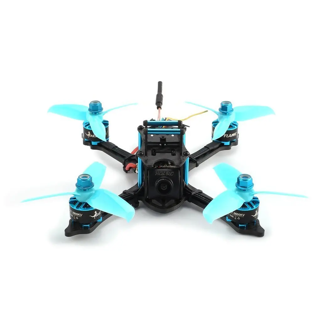 HGLRC XJB 145 бесщеточный RC гоночный Квадрокоптер Дрон мм микро мини самолет с 5 8G FPV CCD