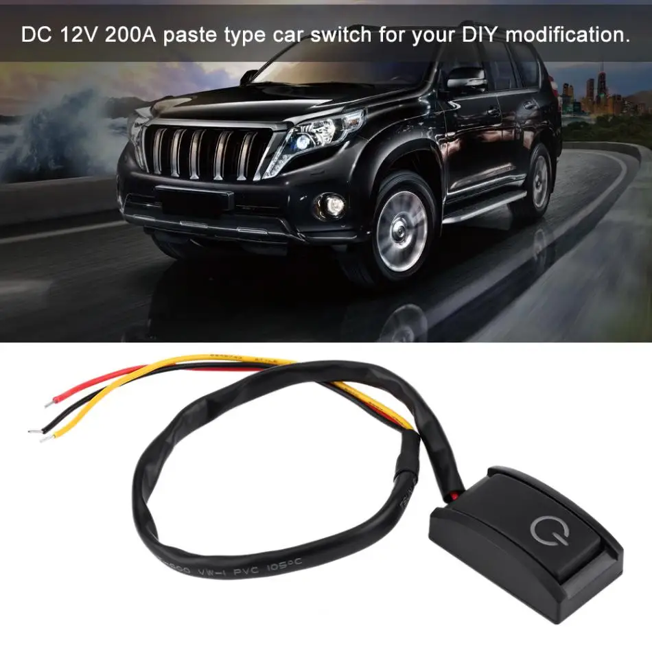 Автомобильный переключатель для самостоятельной сборки DC 12V 200mA автомобильный