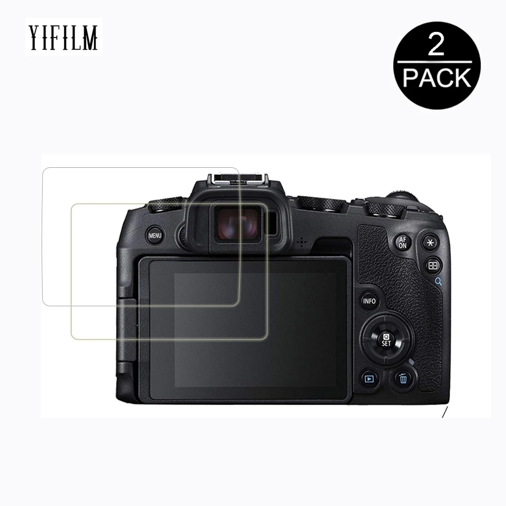Защитное стекло закаленное для Canon EOS R 9H 2 упаковки|Защитные стёкла и плёнки
