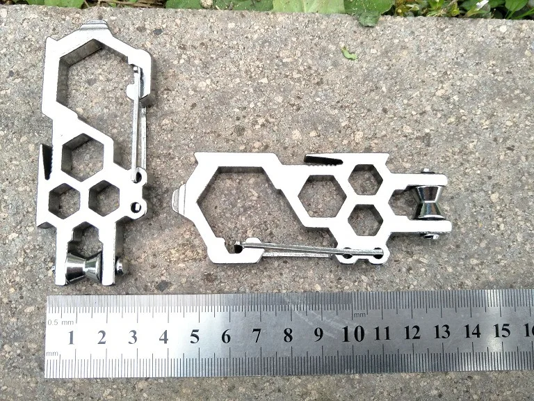 EDC Outdoor Multi Function Tool Strengthen Version Pulley System To Hang Buckle Camping Survival Gear Accessories | Спорт и