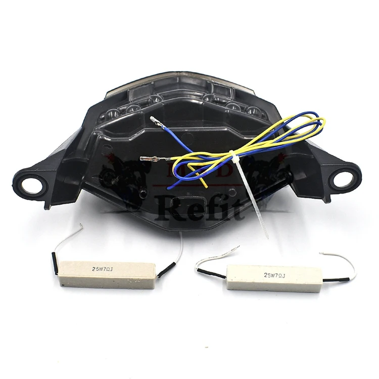 Светодиодный задний стоп сигнал для мотоцикла светильник Тель поворота Kawasaki Z750