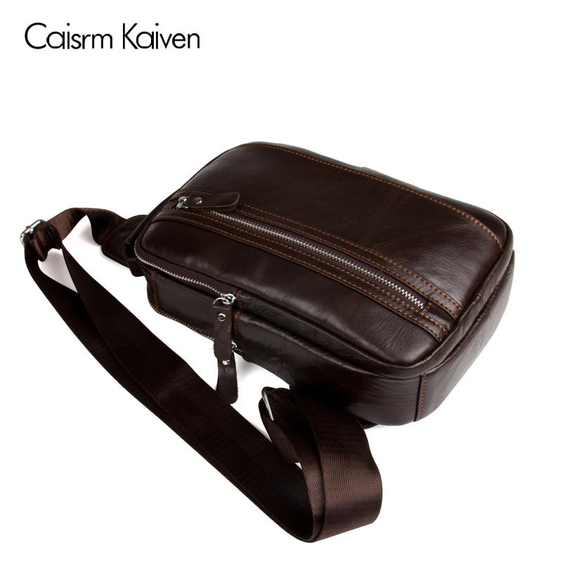 Caisrm kaiven Повседневное Мужские сумки кожаная сумка Для мужчин черный | Багаж и