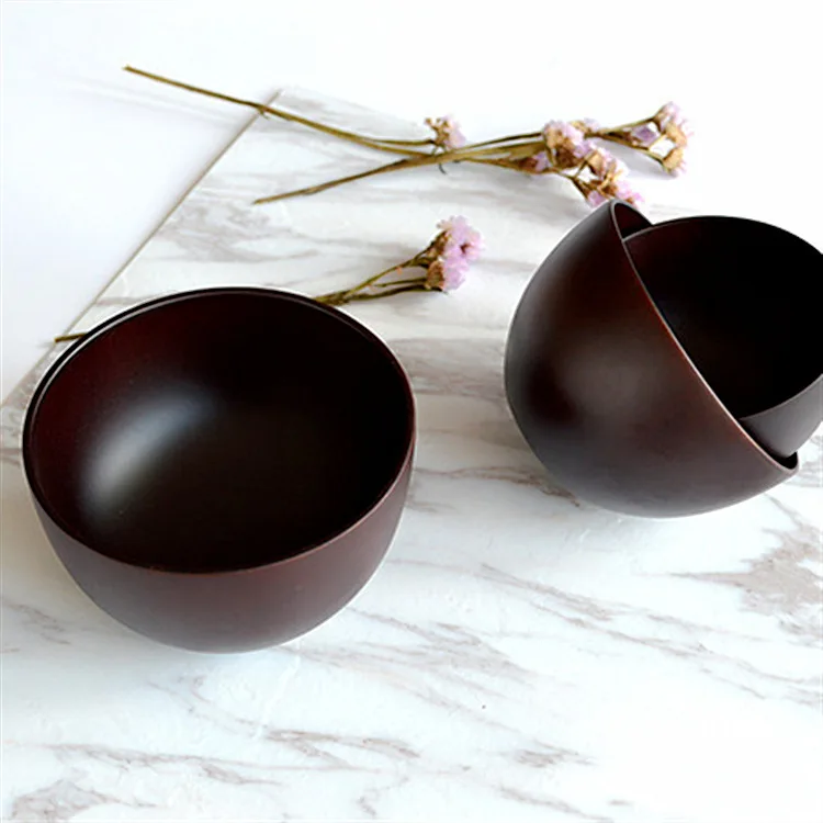 Семейная миска ручной работы для риса супа окуня украшения (середина) круглая