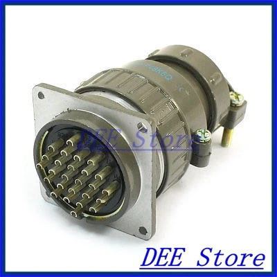 

Flange Mounting P48-26 Core 48mm 26 Pin CNC Metal Aviation Connector