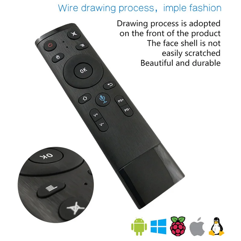 Беспроводной микрофон для игр с гироскопом 2 4 ГГц пульт дистанционного