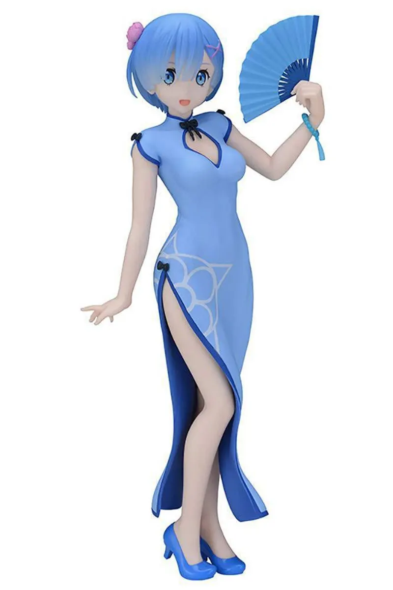 О: жизнь в другом мире от Zero Rem China Dress Ver. ПВХ фигурка Коллекционная модель игрушки