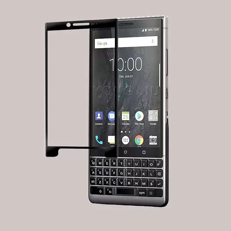 3D 9H полное покрытие Взрывозащищенная защитная пленка для экрана Blackberry keytwo 2 из