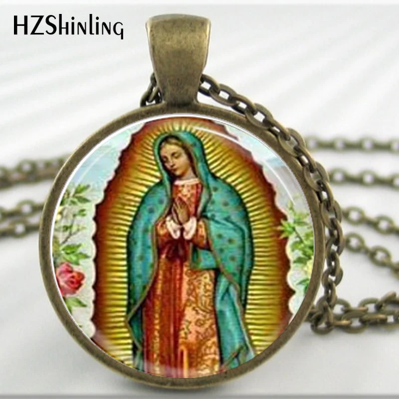 2016 Модный кулон Богородицы ожерелье Гваделупа HZ1 | Украшения и аксессуары