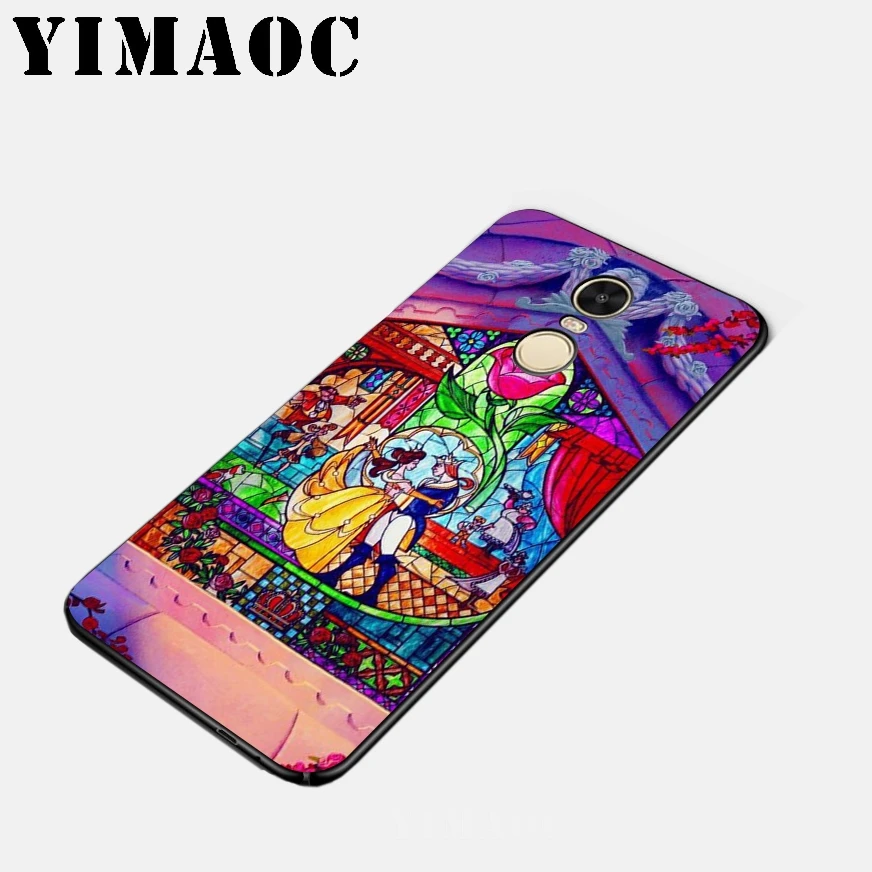 Мягкий силиконовый чехол YIMAOC beauty and the Beast для Xiao mi Red 6 Note 4X 4A 5A 5 Plus A1 A2 Pro Lite 8 |