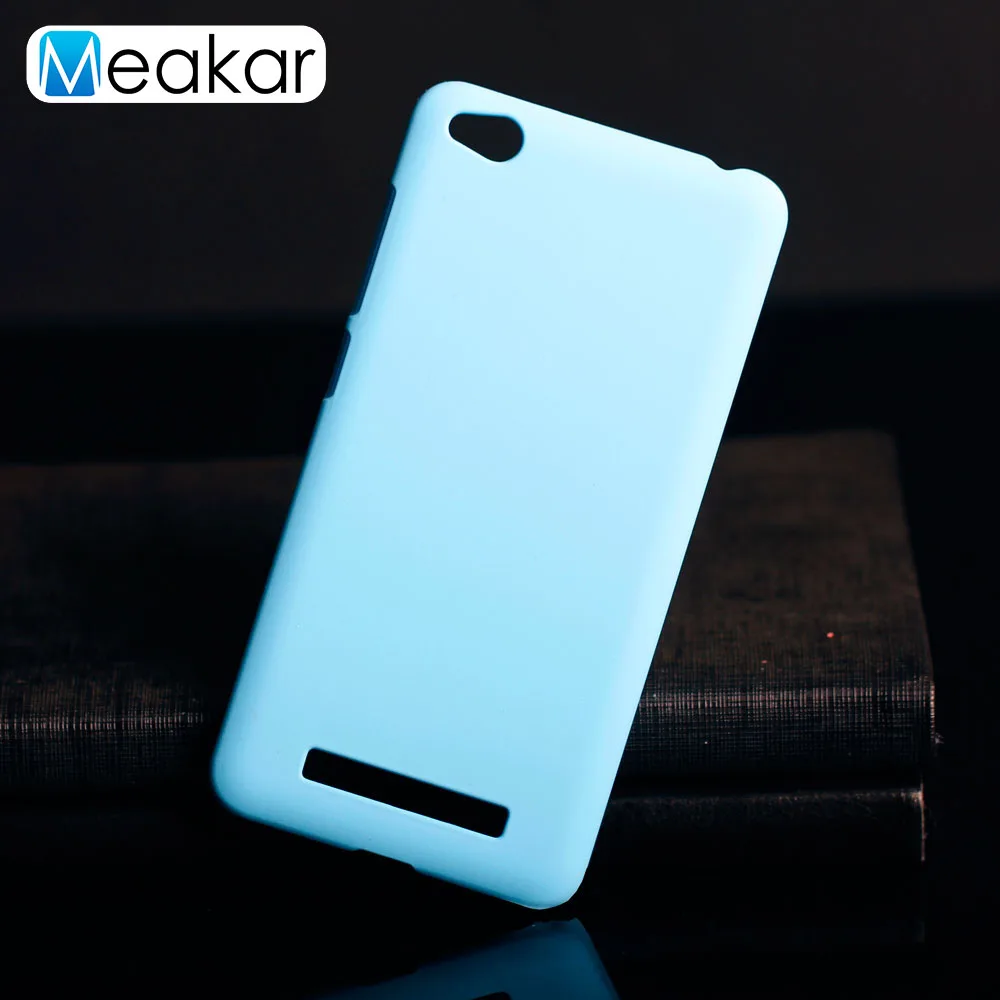 Матовая Пластик Coque 5.0For Xiaomi Redmi 4A чехол для Xiaomi Redmi 4A Redmi4A телефона чехол-лента на заднюю панель - Цвет: Sky Blue