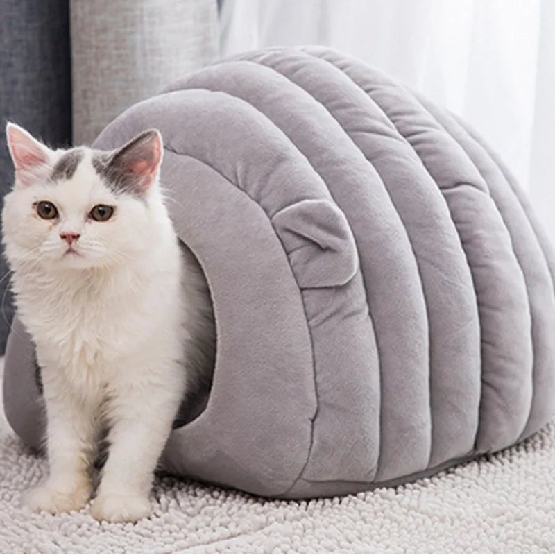 Домик PETKITTY для кошек теплый складной домик овец Конура полузакрытая удобная
