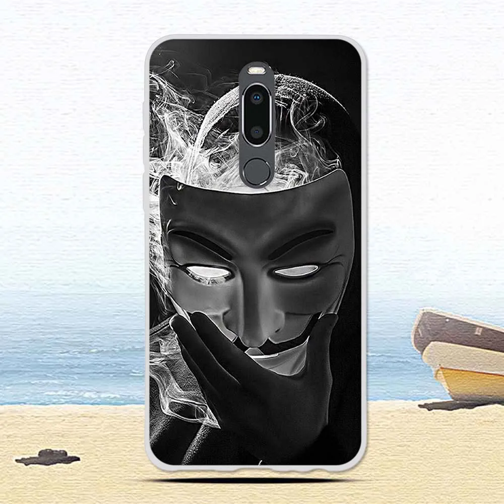 Чехол для Meizu X8, мягкий с рисунком из ТПУ, силиконовый чехол с тигром для Meizu M8, чехол M8 Lite Para, защитный чехол для MeizuM8 5,7 ''Hoesje