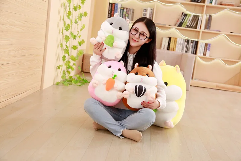 MIAOOWA 1 шт. 30 см Хорошее качество Kawaii хомяк с мороженым плюшевые куклы чучело животных мягкая подушка игрушка дети ребенок Brthday подарки