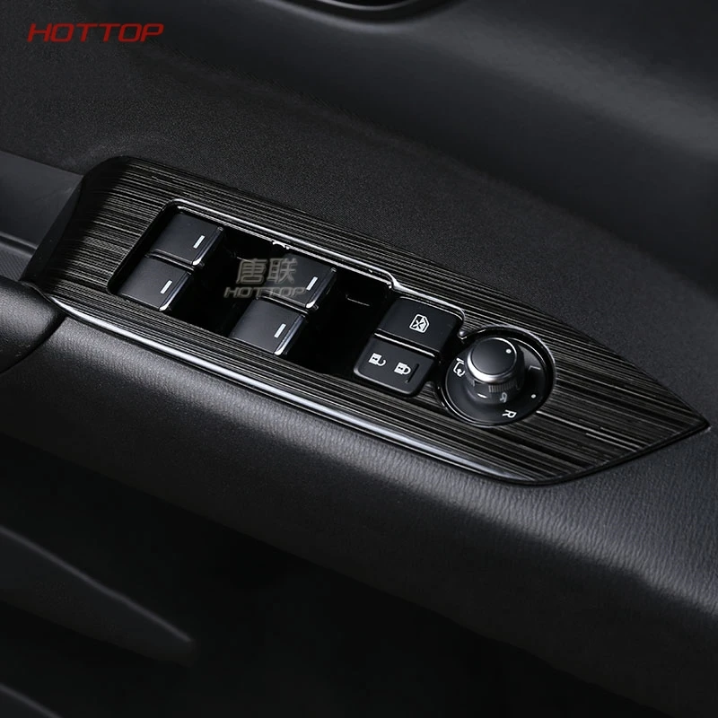 For Mazda CX-5 CX5 2nd Gen 2017 2018 Stainless steel door Window glass panel Armrest Lift Switch Button trim frame 4pcs | Автомобили и