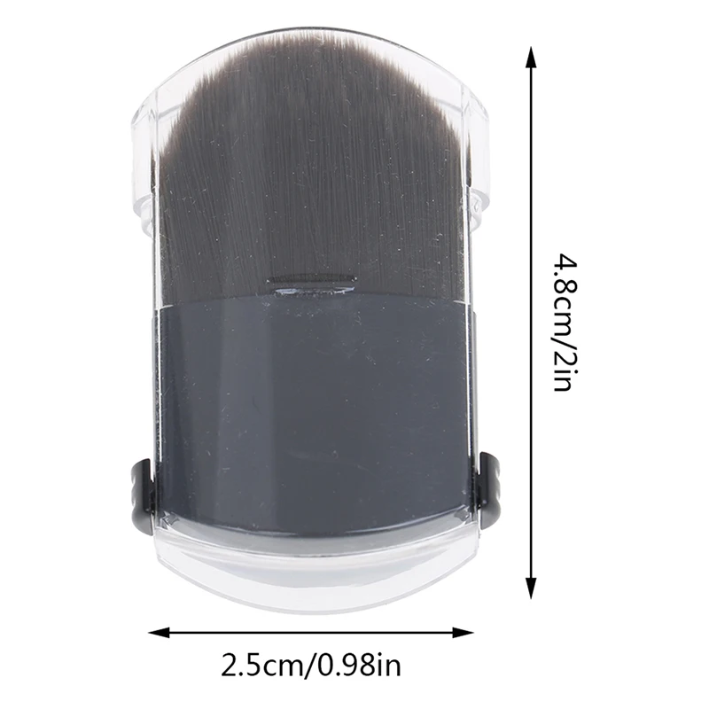1 шт. новая мини маленькая телескопическая румяна переносная Кисть для макияжа