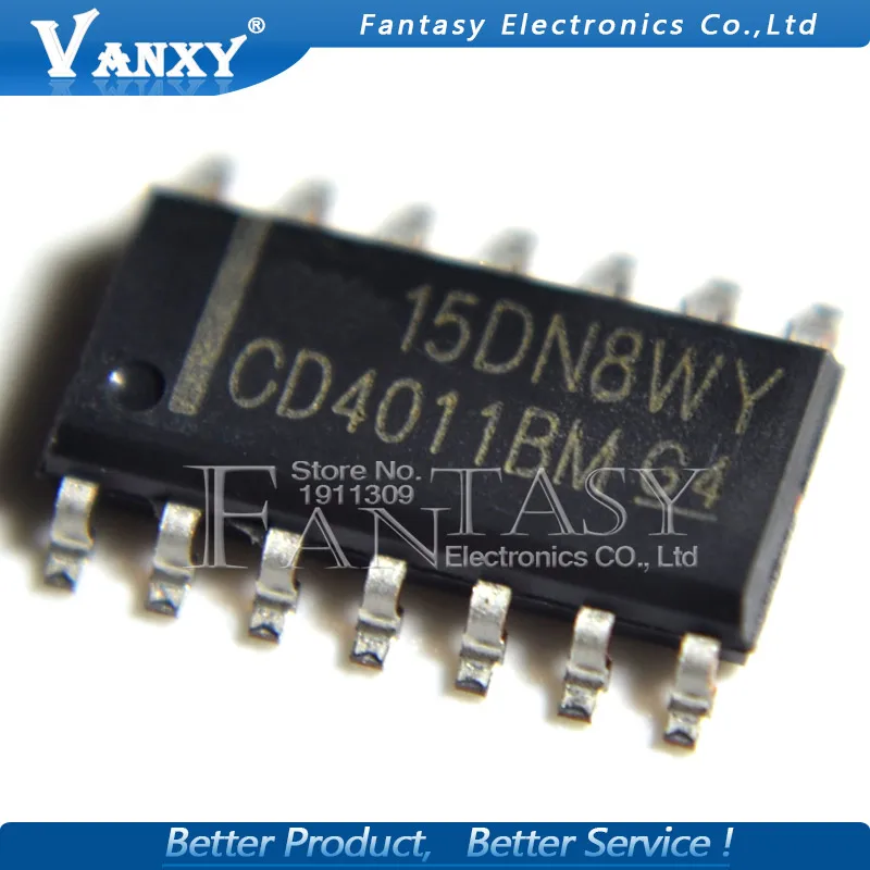 10 шт. CD4011BM96 SOP14 CD4011BM SOP CD4011 SOP-14 Новый и оригинальный IC | Электронные компоненты