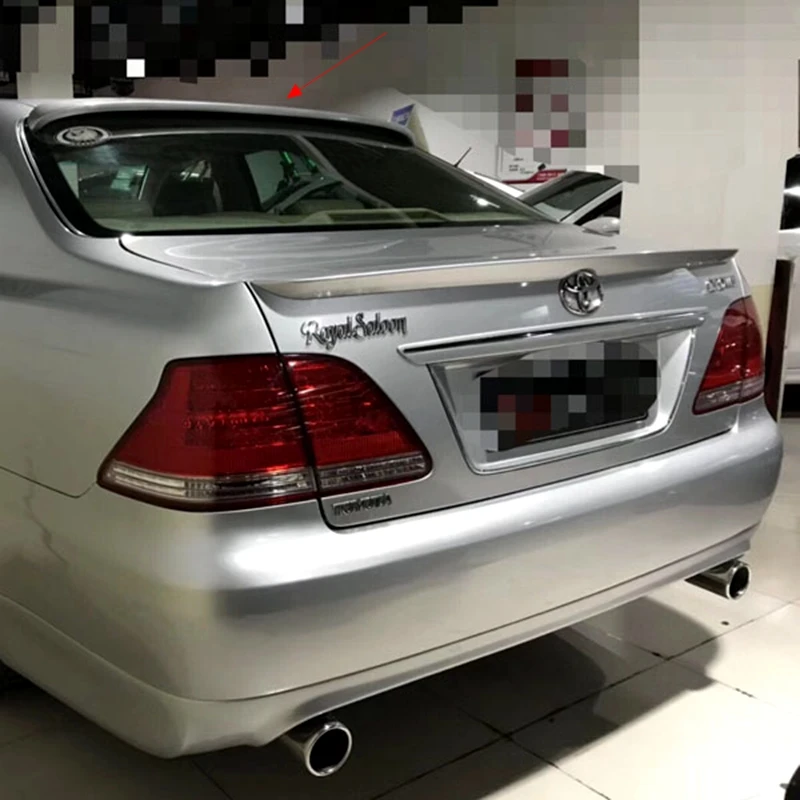 Для Toyota Crown 2005 2006 2007 2008 2009 задний спойлер на крыше высокое качество абс материал