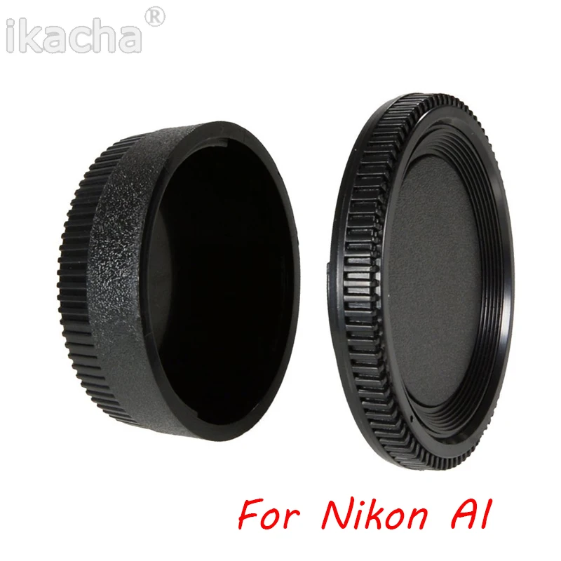 Задняя крышка камеры + передняя объектива Пылезащитная для Canon EOS Nikon AI DSLR