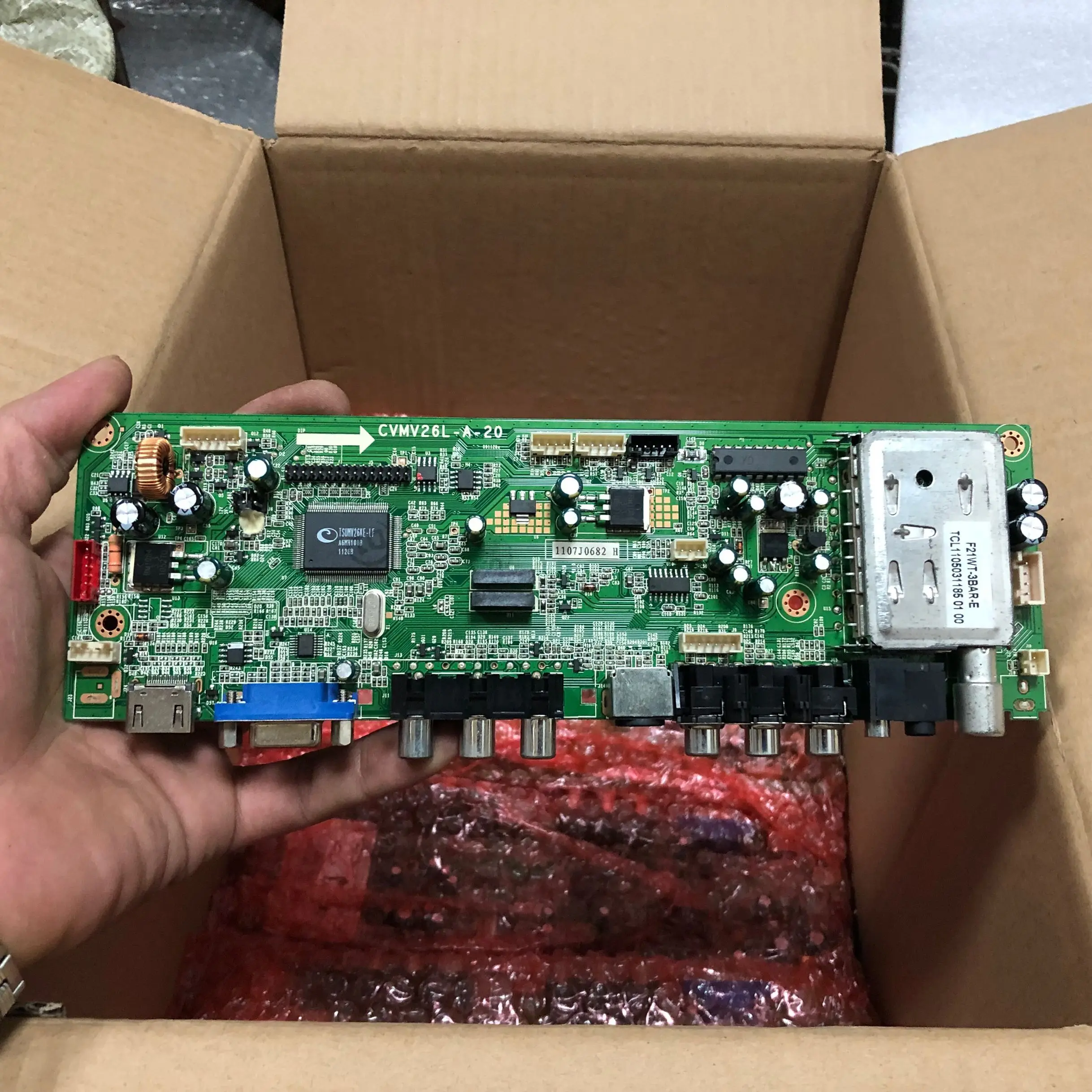 Teste 100% Teste para Display de tv Lcd Placa de Drive com Envio Painéis e LCDs p/ tablet