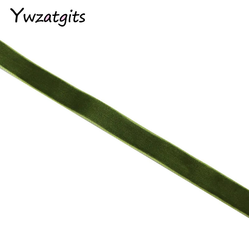 Ywzatgits 3 ярдов/партия 15-16 мм многоцветные бархатные ленты отделка швейная ткань DIY рукоделие украшения аксессуары YT0603