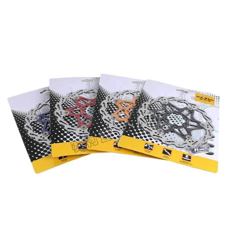 Color floating disc brake mountain six pin 160mm mi.Xim | Спорт и развлечения