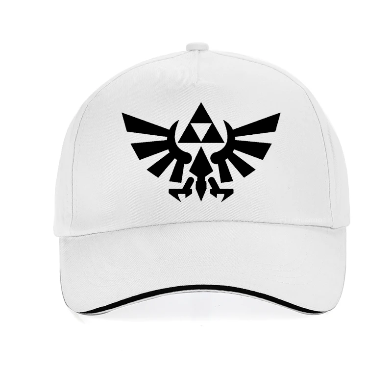 quality 100%cotton The Legend Of Zelda Triumphant Triforce print baseball Cap men Women classic game zelda hat snapback bone