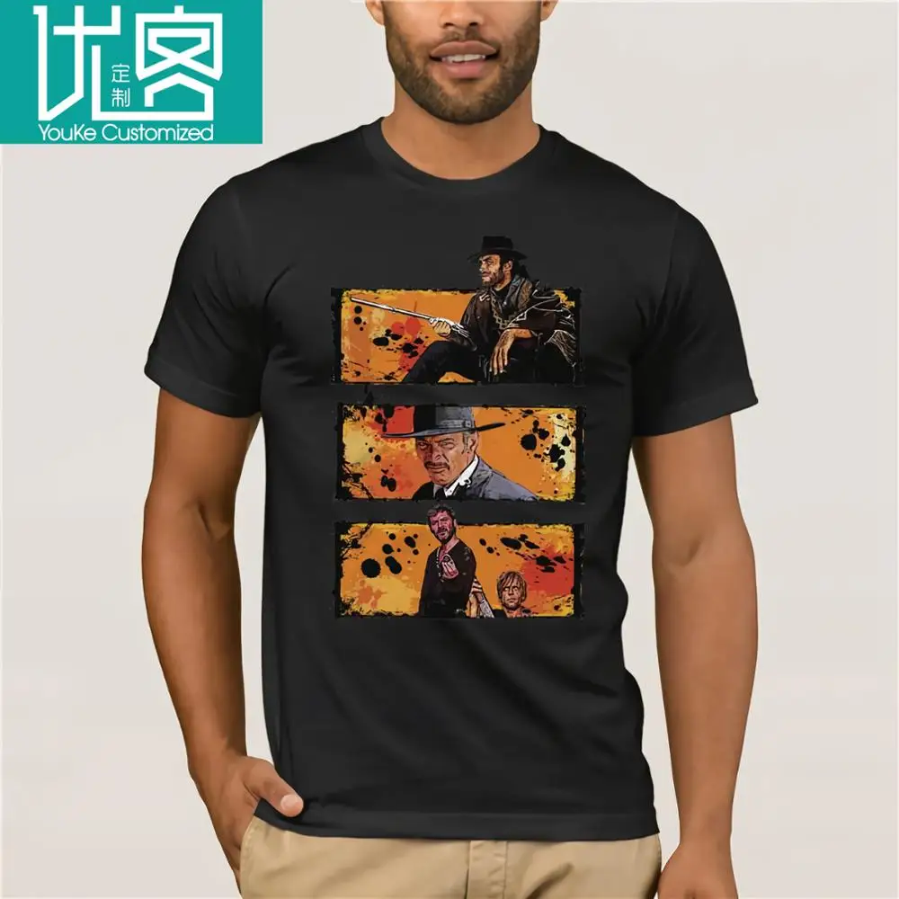 За несколько долларов больше футболки Sergio Leone Clint Eastwood Lee Van Cleef фильм 2019 новый