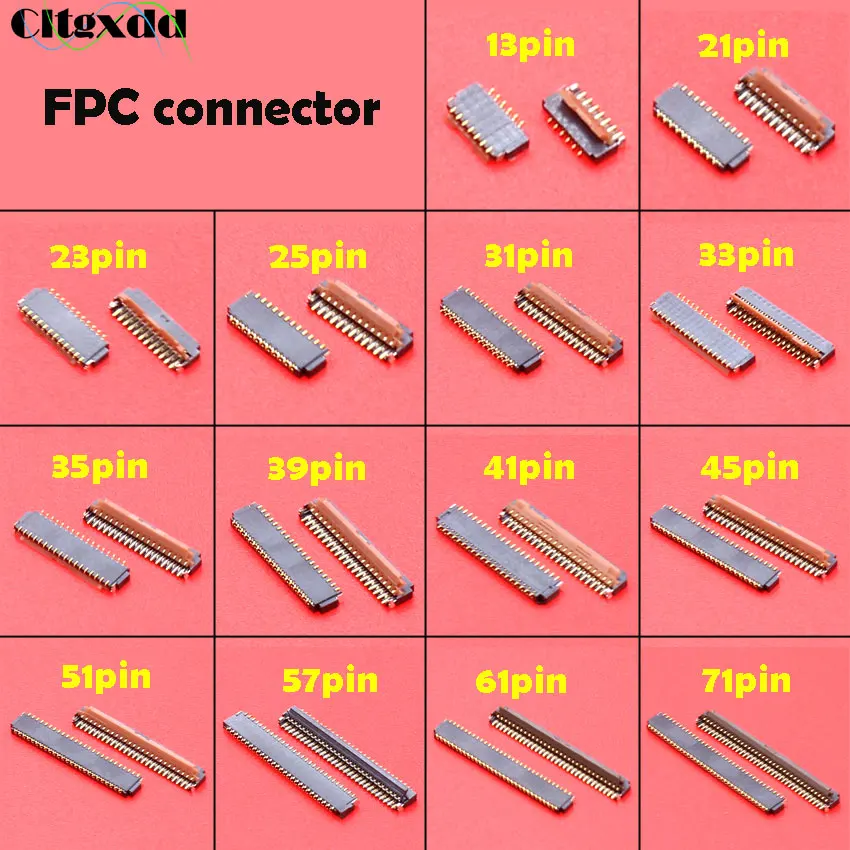 Разъем гнезда соединителя cltgxdd для материнской платы замена 25pin 39pin 41pin 45pin