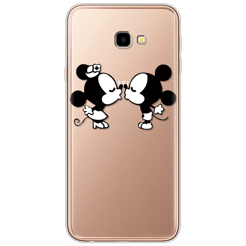 Чехол для samsung Galaxy J4 с мультяшным принтом для пары, защитный чехол для samsung Galaxy J4 Plus J415 SM-J415F J4Plus J 4, мягкий чехол - Цвет: minimiqi