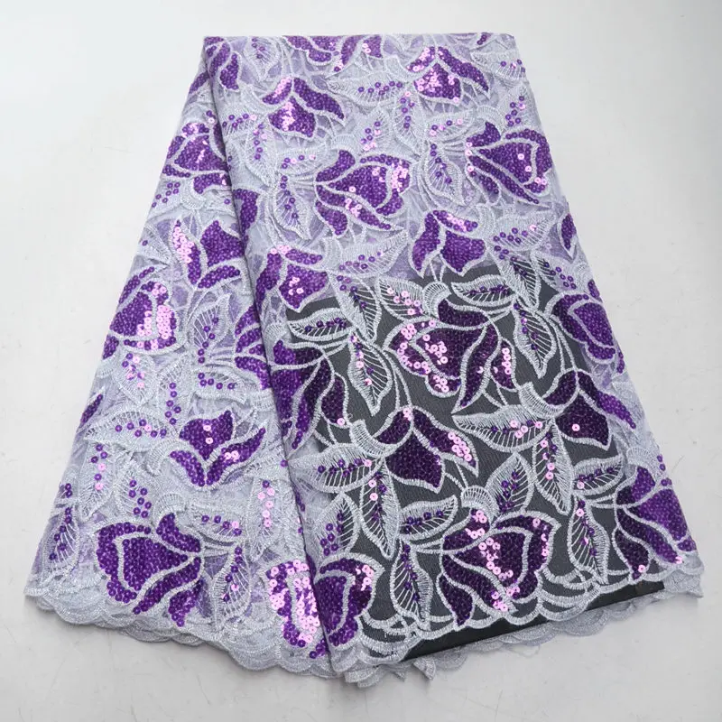 Последние цветочные Дизайн Французский кружево Высокое качество Африканский