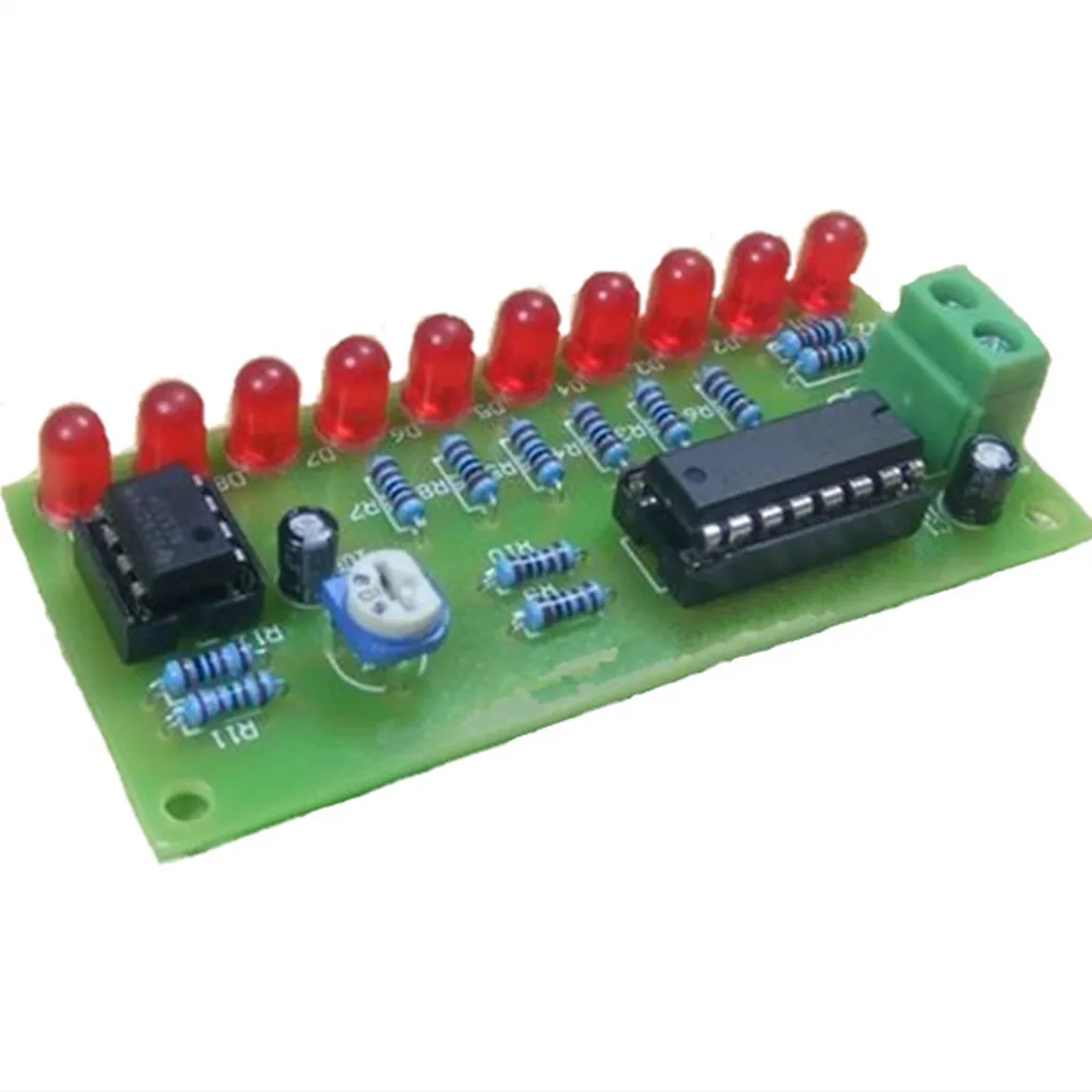 Электронный набор NE555 + CD4017 светодиодный светильник для воды DIY Kit электронный |