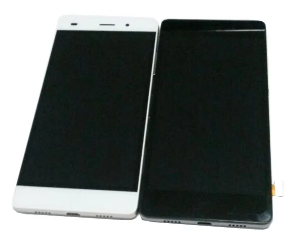 Для Huawei P8 Lite ALE-L04 ALE-L21 с рамкой ЖК-дисплей кодирующий преобразователь сенсорного