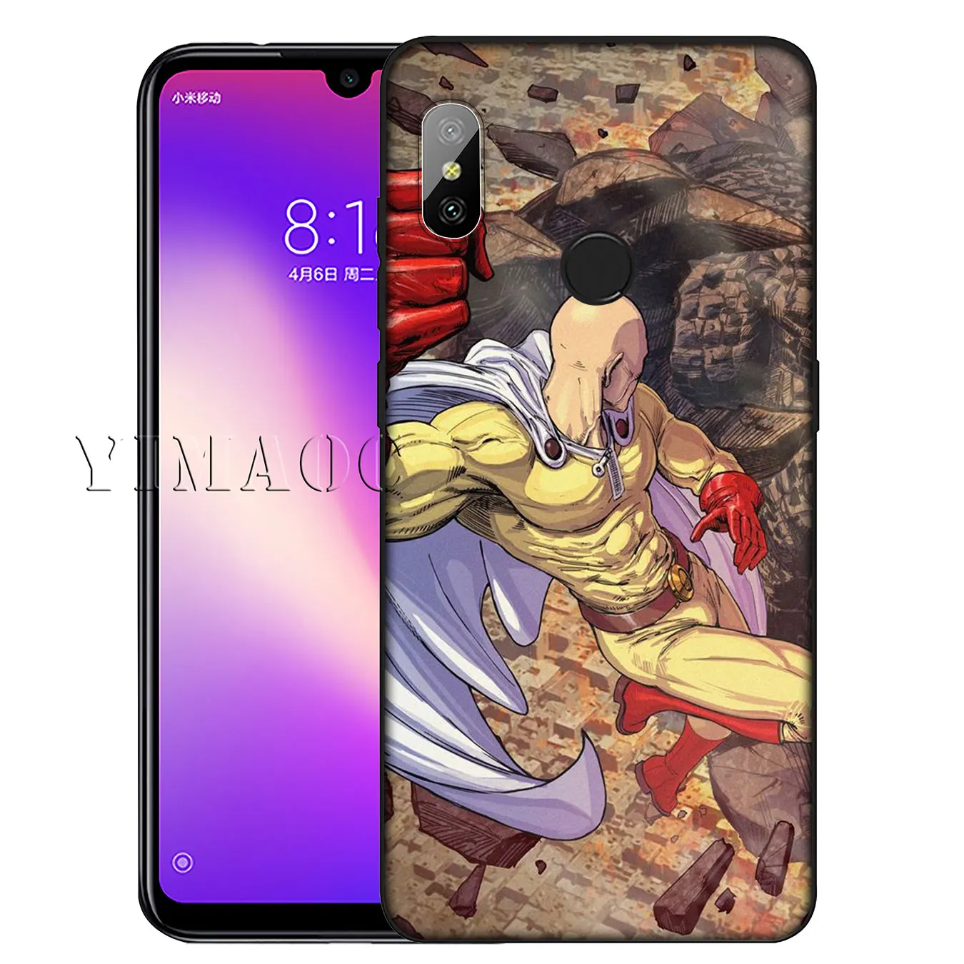 YIMAOC Аниме ONE PUNCH MAN Мягкий силиконовый чехол для телефона Xiaomi Redmi K30 K20 8A 7A 6A 5A S2 GO Note 8