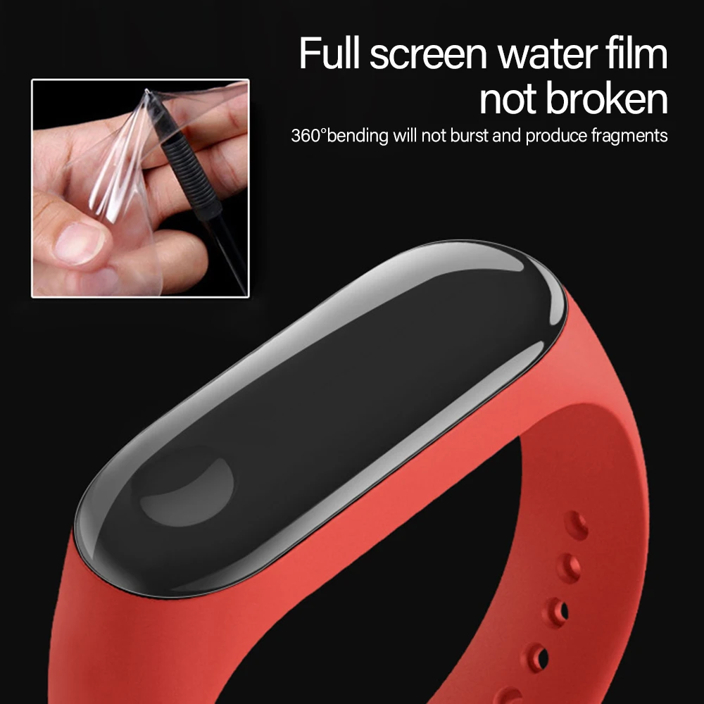 5 шт. Защитная пленка для Xiaomi mi Band 4 смарт-браслет на весь экран мягкая защитная пленка для mi Band 4 3 2 не стекло