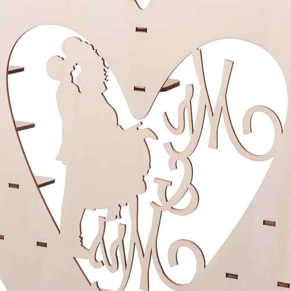 1 шт. деревянная подставка для шоколада в форме сердца винтажная конфет свадебный