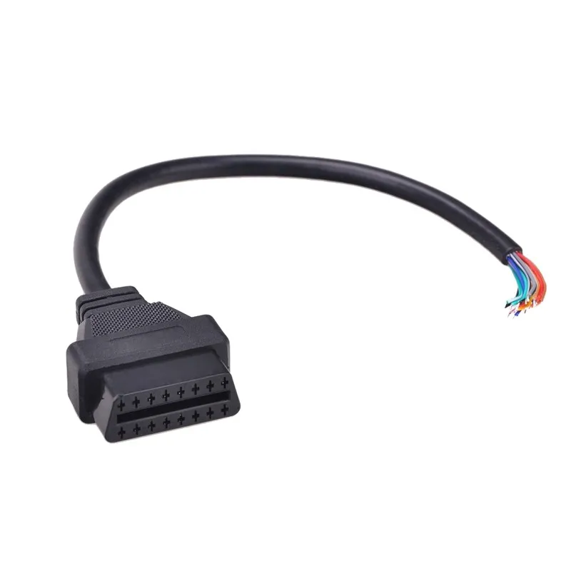 OBD OBD2 16Pin Женский Удлинительный кабель открытие автомобильный диагностический