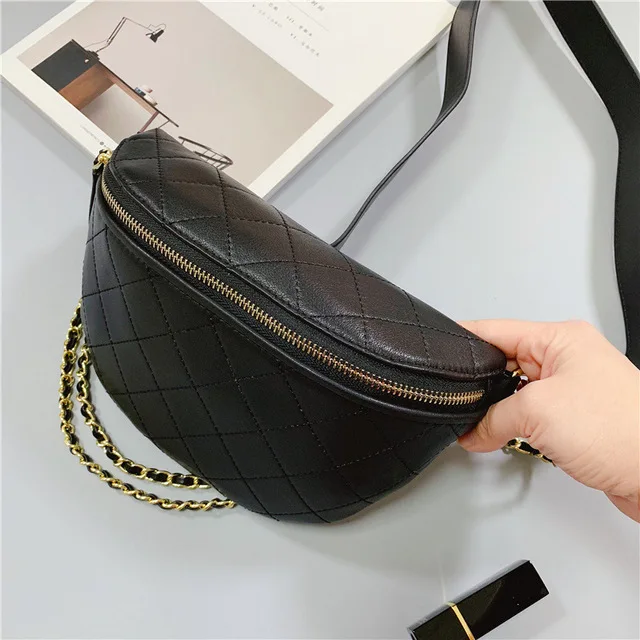 Поясная Сумка из натуральной кожи для женщин забавные дорожные бананки через