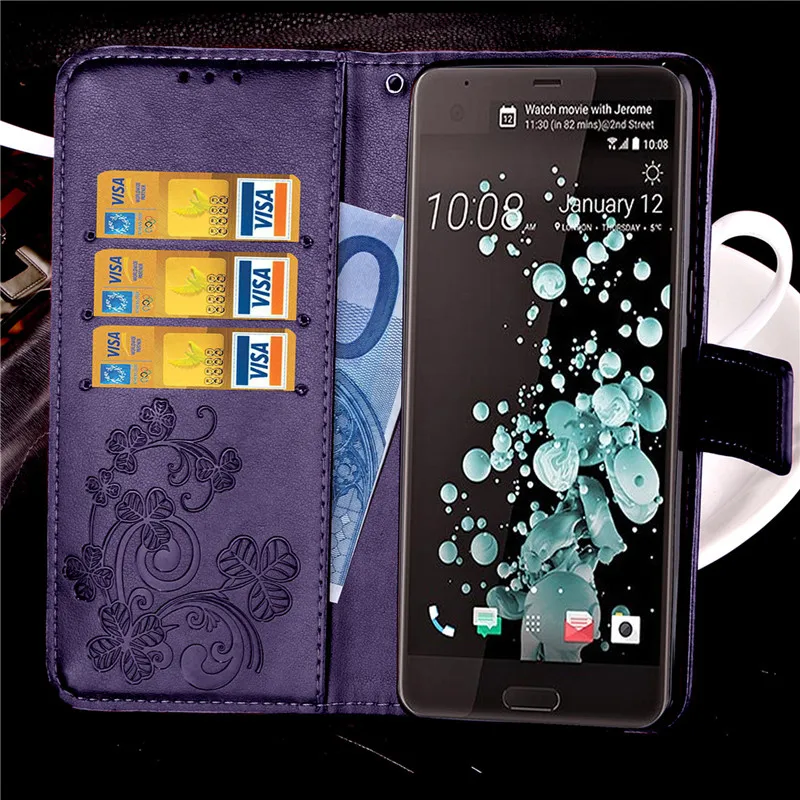 3d чехол кошелек из искусственной кожи для HTC M10 U PlAY 10 PRO Lifestyle BAN ULTRA U11 D12 Plus