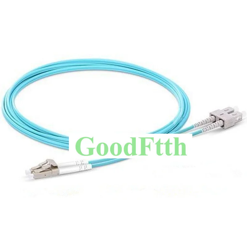 Оптоволоконные патч корды Φ OM3 дуплекс GoodFtth 1 15m|Оптоволоконное оборудование| |