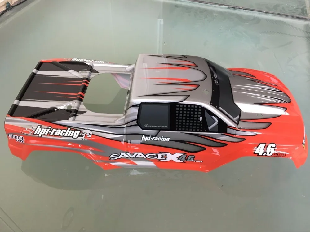 HPI Savage X4.6Flux F4.6 VRX HSP Redcat losi FS kyosho tiiya T maxx/hraxxas cc011/8 1/10 весы RC окрашенный грузовик|truck