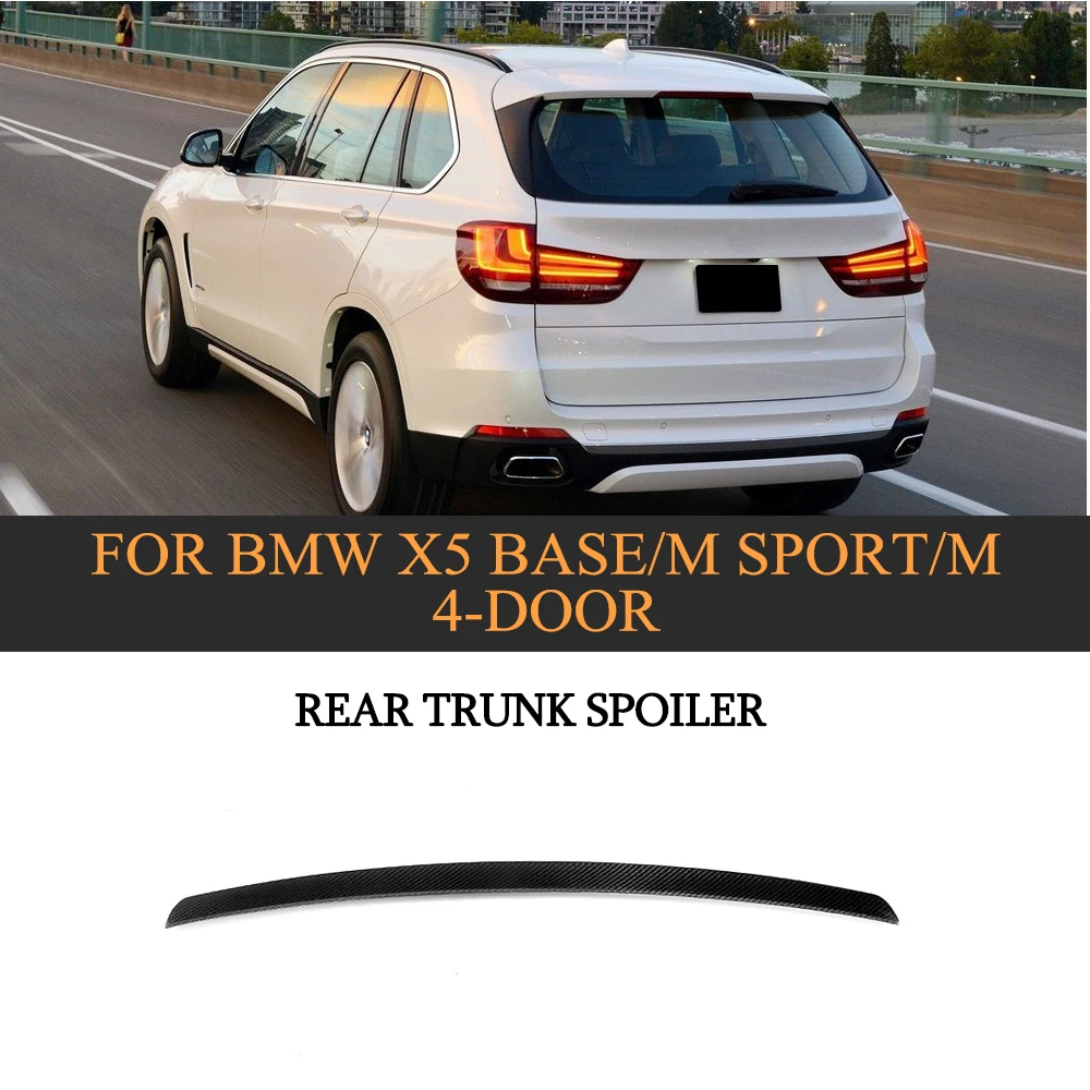 Задний спойлер из углеродного волокна для BMW X5 M Sport Base X Drive 35i 40e 50i Utility 4-дверный 14-18