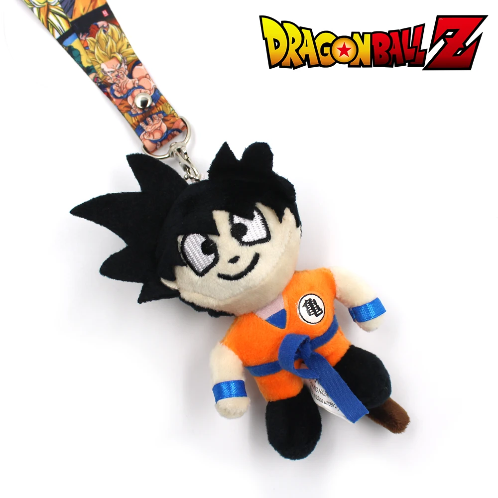 Dragon Ball Z телефон Веревка Сон Гоку плюшевые аниме Подвески сотовый Висячие веревки