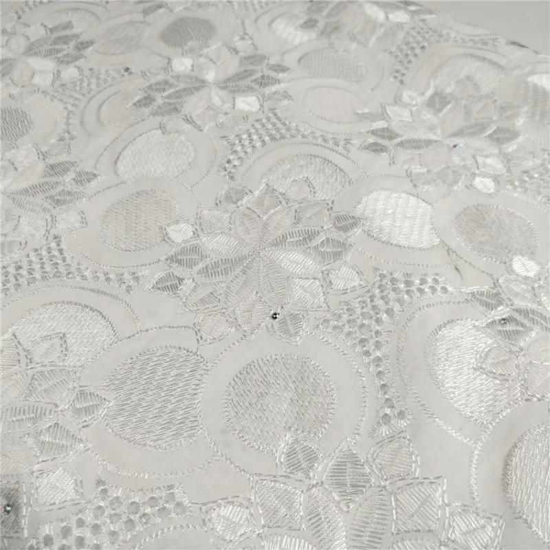 High Quality African Stones Swiss Voile Lace 2018 Nigerian Dry Polish Cotton Fabric For Women Dress wh60-944 | Дом и сад