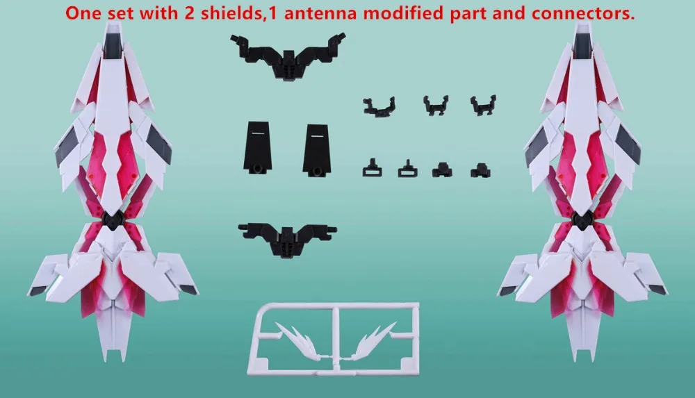 EffectsWings EW DE щиты для Bandai 1/144 RG HG RX-0 Единорог Banshee Phenex Gundam 6 цветов выбор DE013