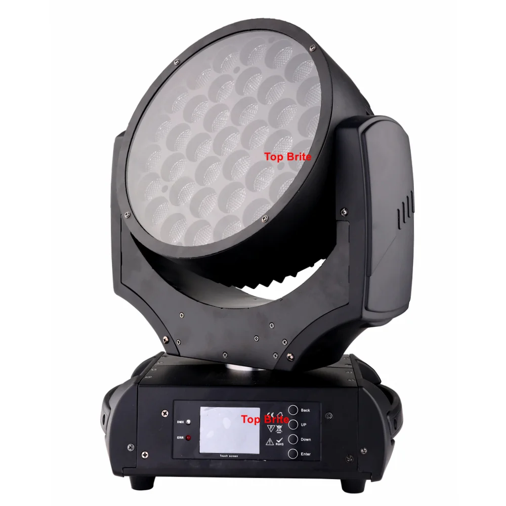 Светодиодный прожектор с эффектом потертости 37x20 Вт RGBW 4 в 1 DMX 512 вращающийся