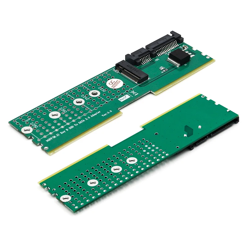 SATA Bus M.2 NGFF B Key SSD для SATA3 адаптер DDR слот памяти Плата расширения Райзер Riser Card Suppor 2230