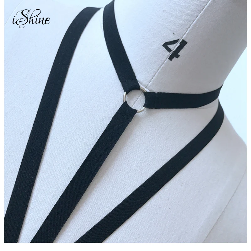 Женское сексуальное нижнее белье Goth Hollowe бюстгальтеры с высокой эластичностью Y